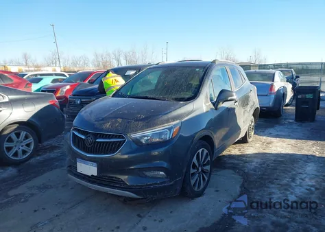 2018 Buick Encore Preferred Ii from USA, damaged, VIN KL4CJBSB0JB610646